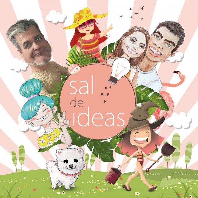 Saldeideas. Caricatura, ilustración y diseño gráfico.