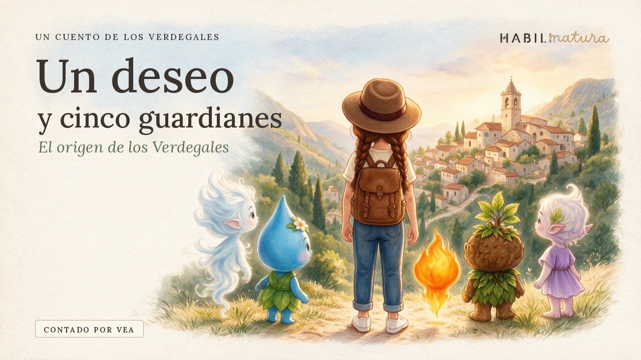 Vídeo: Un deseo y cinco guardianes · cuento de Los Verdegales narrado por VEA
