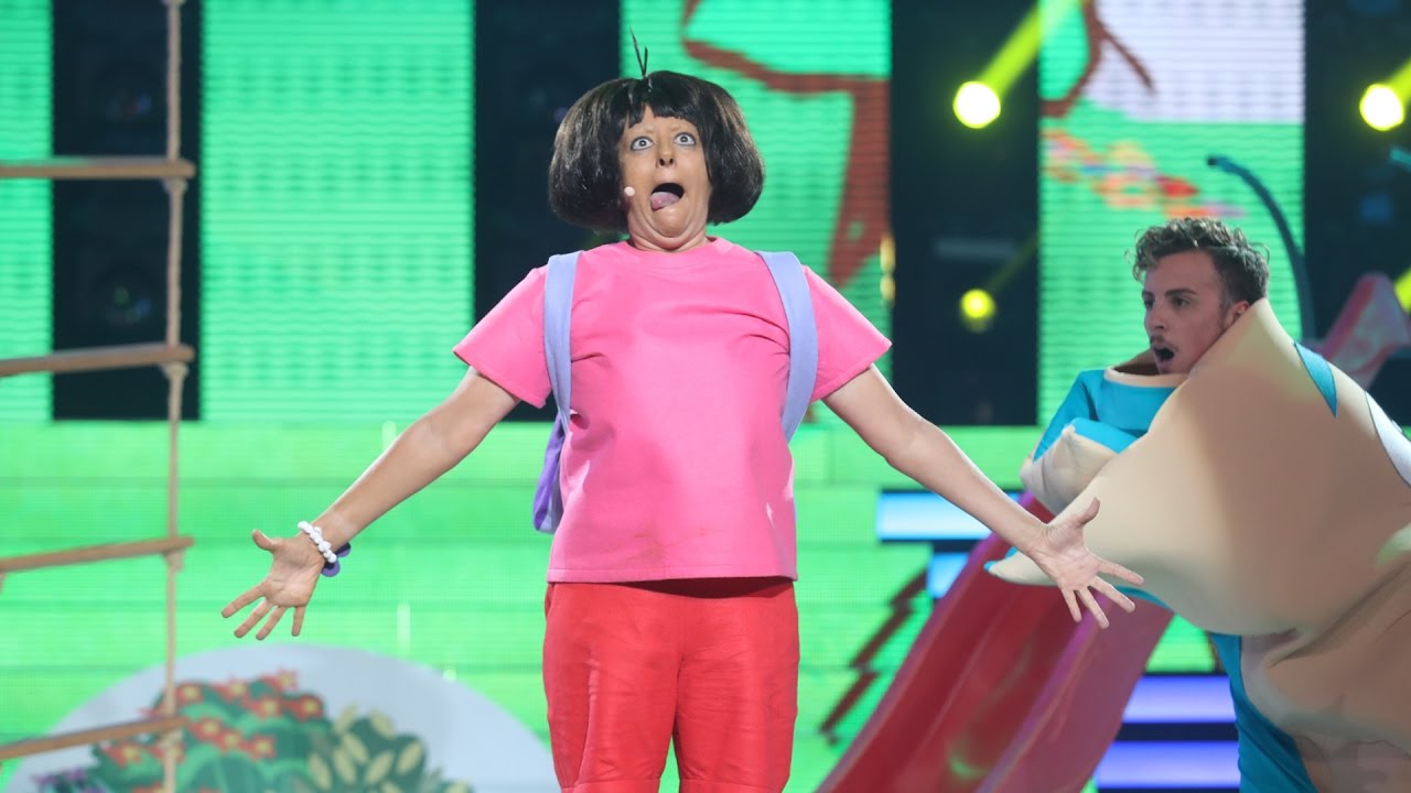 Vídeo: Yolanda Ramos imita a Dora la exploradora en Tu Cara Me Suena