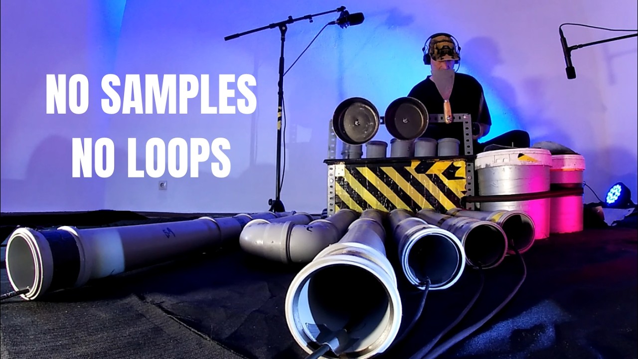 Vídeo: Recycled Objects Live Percussion Act | Lorenzo Mena